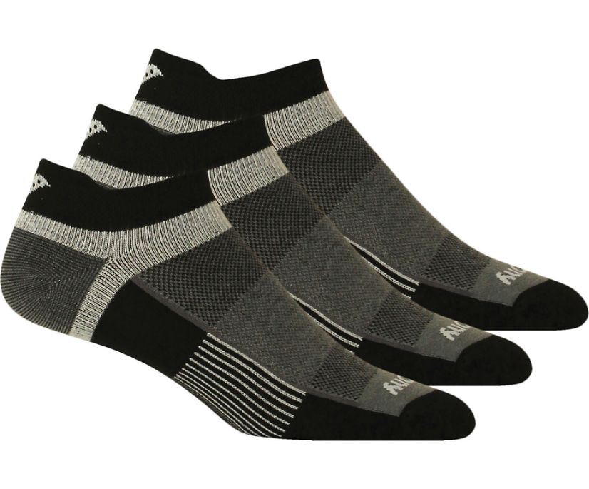 Skarpetki Saucony Inferno Liteweight 3-Pack Socks Damskie Czarne | Polska TJ7-75147A9