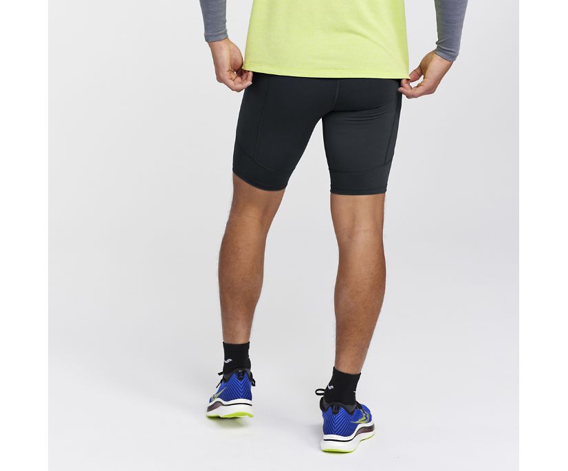 Spodnie Saucony Bell Lap Short Męskie Czarne | Polska LL8-85588A4
