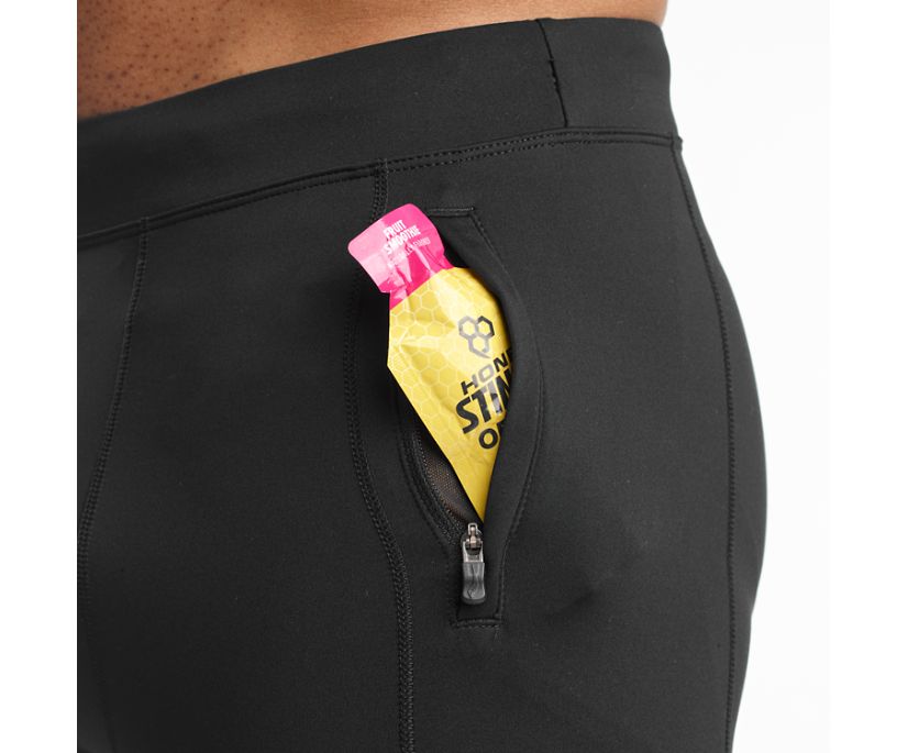 Spodnie Saucony Bell Lap Tight Męskie Czarne | Polska AL2-97419Q0