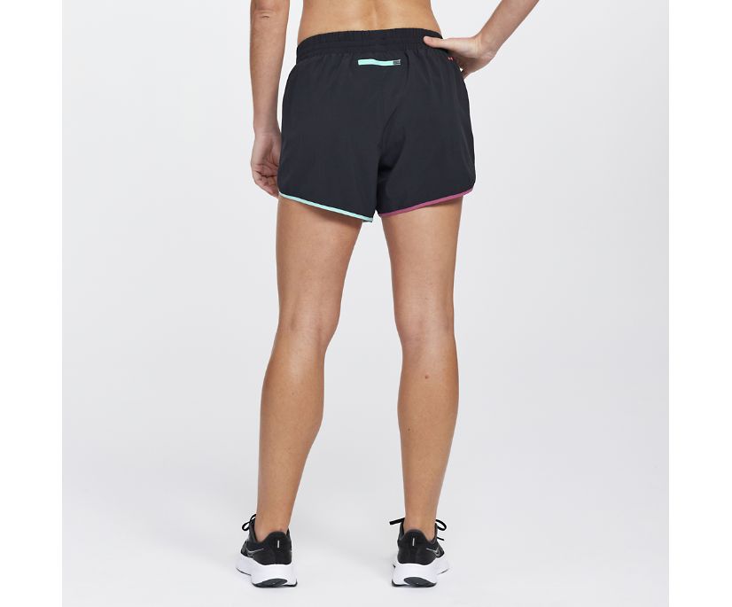 Spodnie Saucony Dash 4' Short Damskie Czarne | Polska PZ7-10681S6