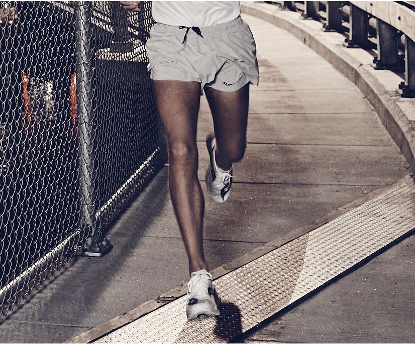 Spodnie Saucony Endorphin Pro+ Innovation Short Męskie Czerwone | Polska GZ7-33243K5