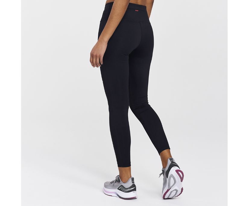 Spodnie Saucony Fortify Tight Damskie Czarne | Polska BP7-30003E8