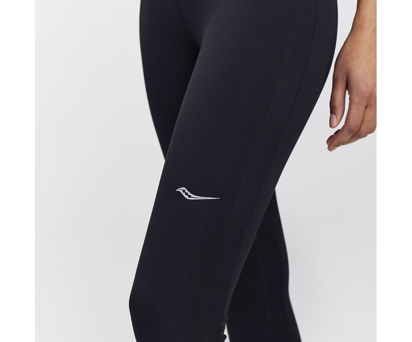 Spodnie Saucony Fortify Tight Damskie Czarne | Polska BP7-30003E8