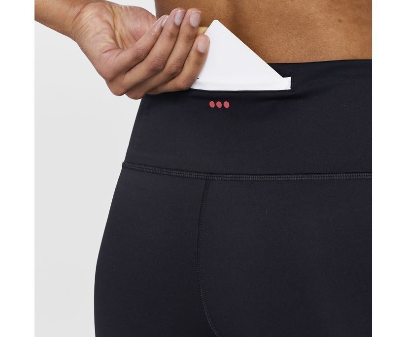 Spodnie Saucony Fortify Tight Damskie Czarne | Polska BP7-30003E8
