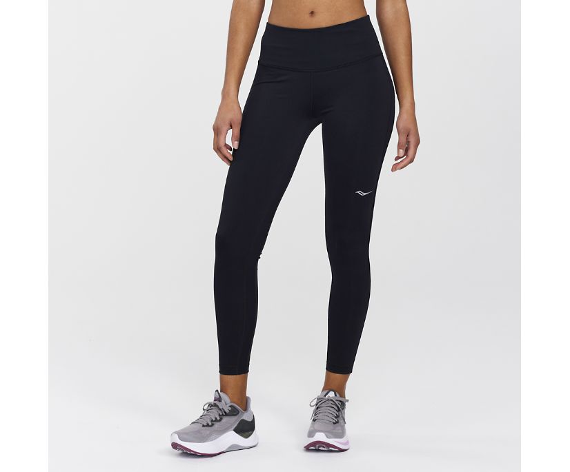 Spodnie Saucony Fortify Tight Damskie Czarne | Polska BP7-30003E8