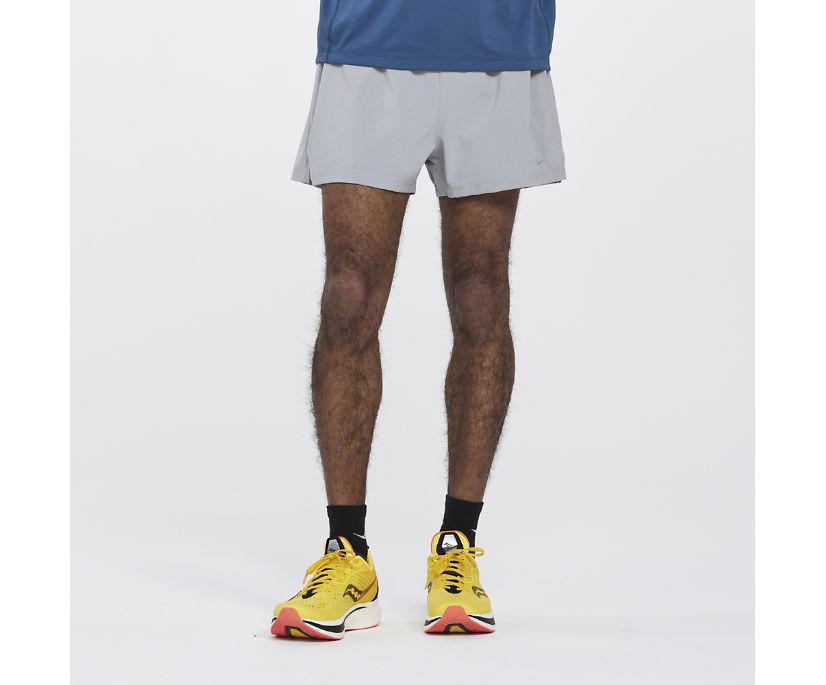 Spodnie Saucony Outpace 3' Short Męskie Szare | Polska KS0-74847Q6