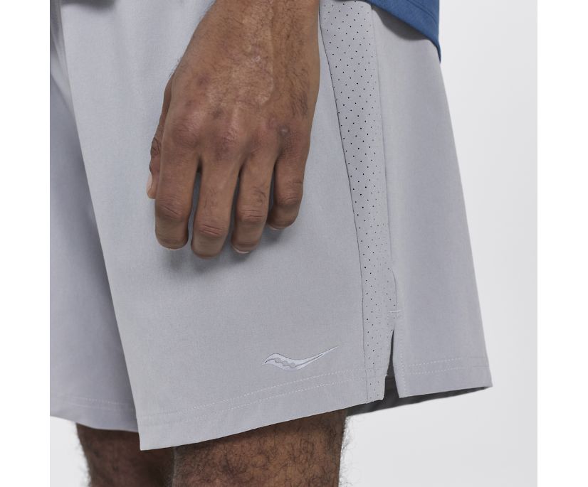 Spodnie Saucony Outpace 7' Short Męskie Szare | Polska JA1-94169S7