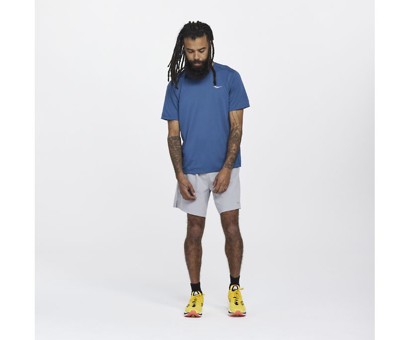 Spodnie Saucony Outpace 7' Short Męskie Szare | Polska JA1-94169S7