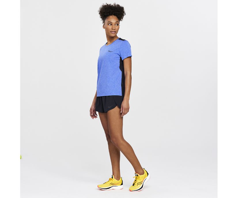 Spodnie Saucony Time Trial 3' Short Damskie Czarne | Polska HE5-32403E8