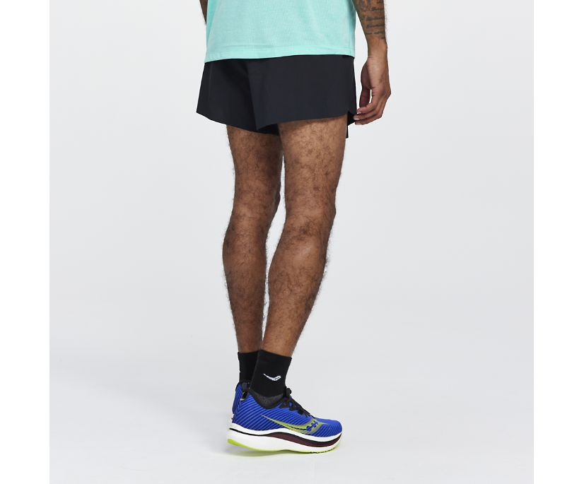 Spodnie Saucony Time Trial 3' Short Męskie Czarne | Polska CN9-43574W4