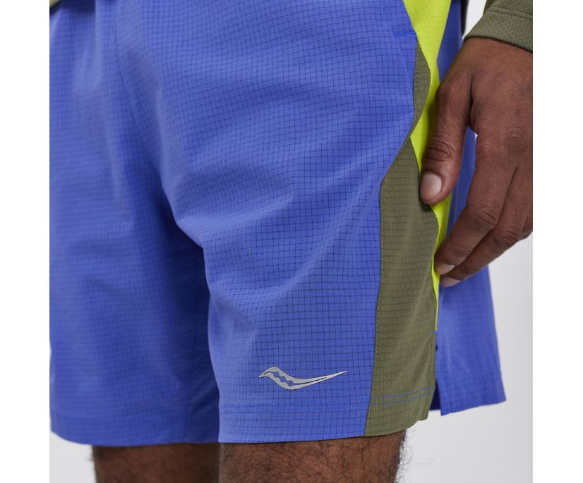 Spodnie Saucony Wirebrush 7' Short Męskie Niebieskie | Polska BL4-04380T9