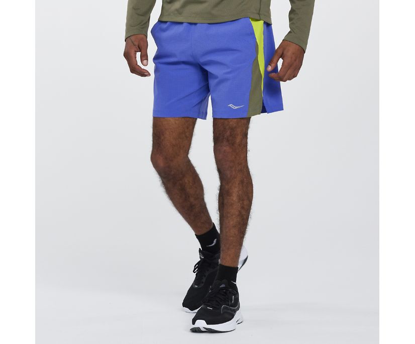 Spodnie Saucony Wirebrush 7' Short Męskie Niebieskie | Polska BL4-04380T9