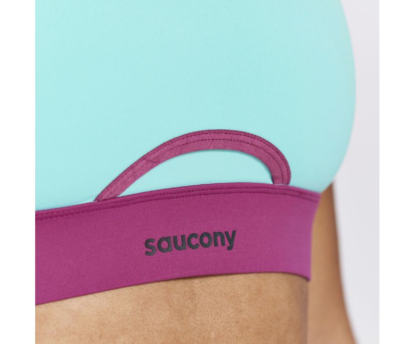 Staniki Saucony Dash Bra Top Damskie Mięta | Polska JT9-57895W0