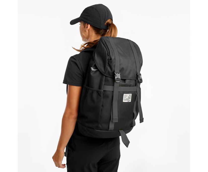 Torebki & Plecaki Saucony Overhaul Backpack Męskie Czarne Czarne | Polska PH1-06400H8