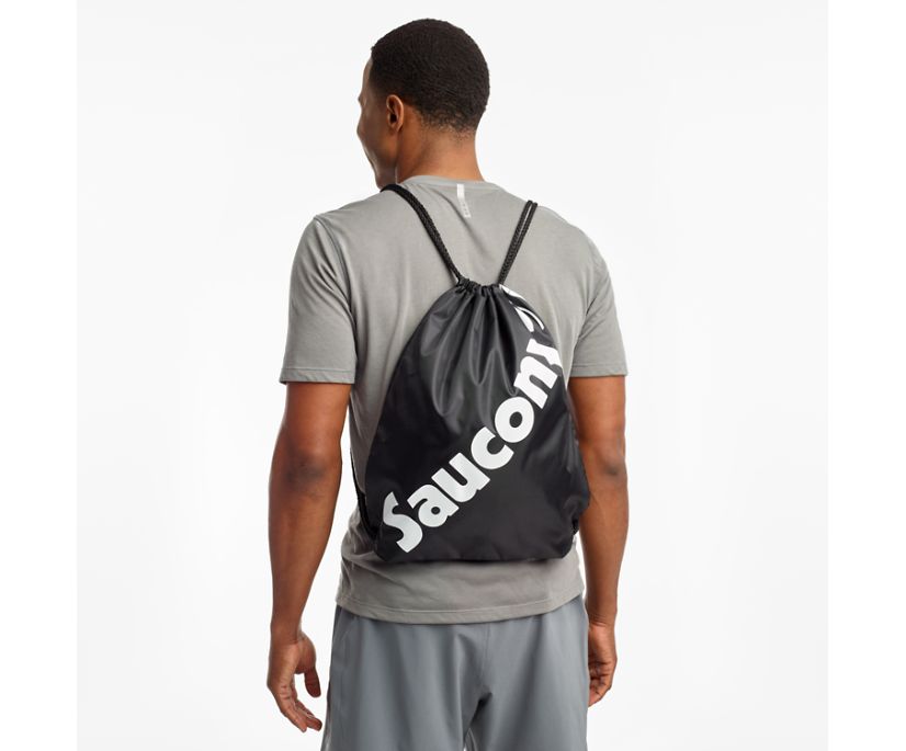 Torebki & Plecaki Saucony String Bag Męskie Czarne | Polska LW5-08820P4