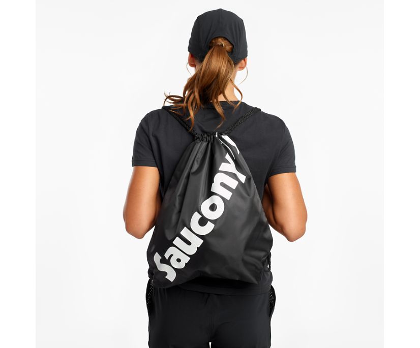 Torebki & Plecaki Saucony String Bag Męskie Czarne | Polska LW5-08820P4